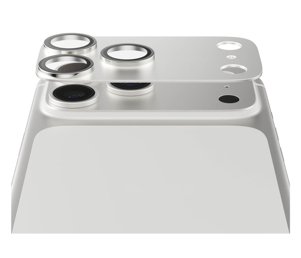 PanzerGlass Fender Camera Protector do iPhone 17 Pro Silver - 1603997 - zdjęcie 2